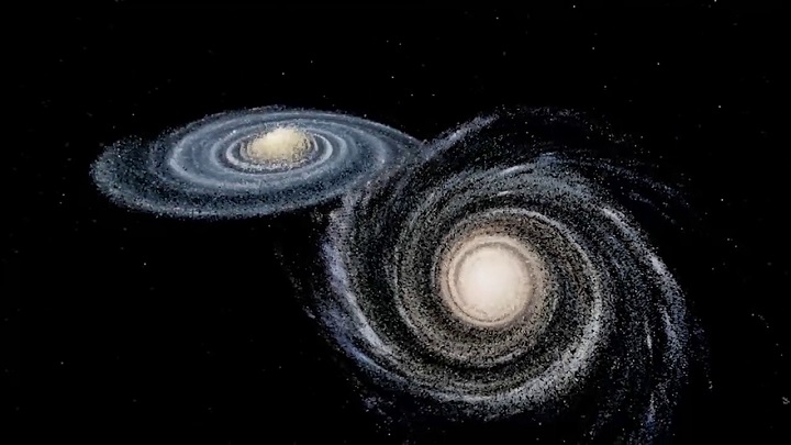 Наша галактика столкнется с Туманностью Андрамеды