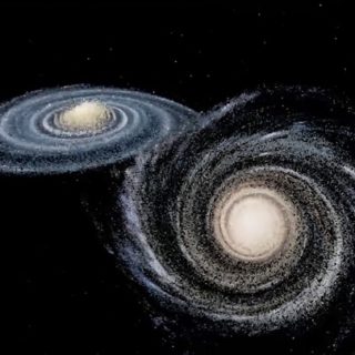 Наша галактика столкнется с Туманностью Андрамеды